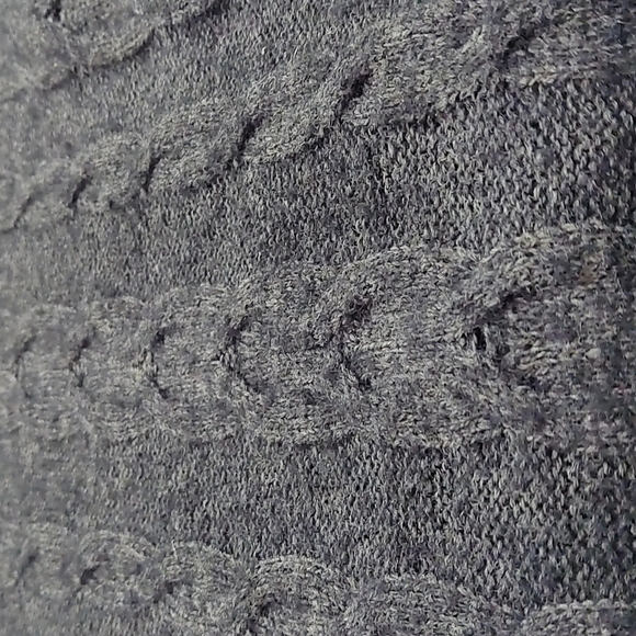 Divided H & M women's sweater grey wool blend Size: M - Picture 2 of 4